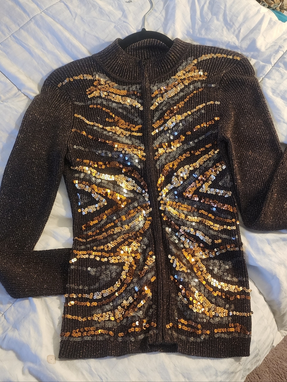 Belldini Seqin Zipper Sweater